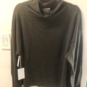 Aritzia – Wilfred Cyprie Sweater – Dark Olive – XL (NWT)